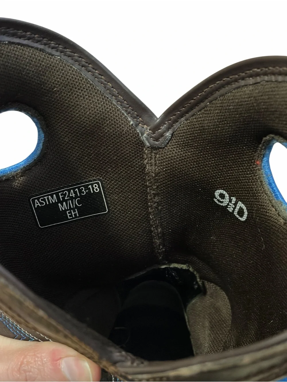 Ariat Groundwork Waterproof Steel Toe Work Boots Mens 9.5D Brown Cowboy